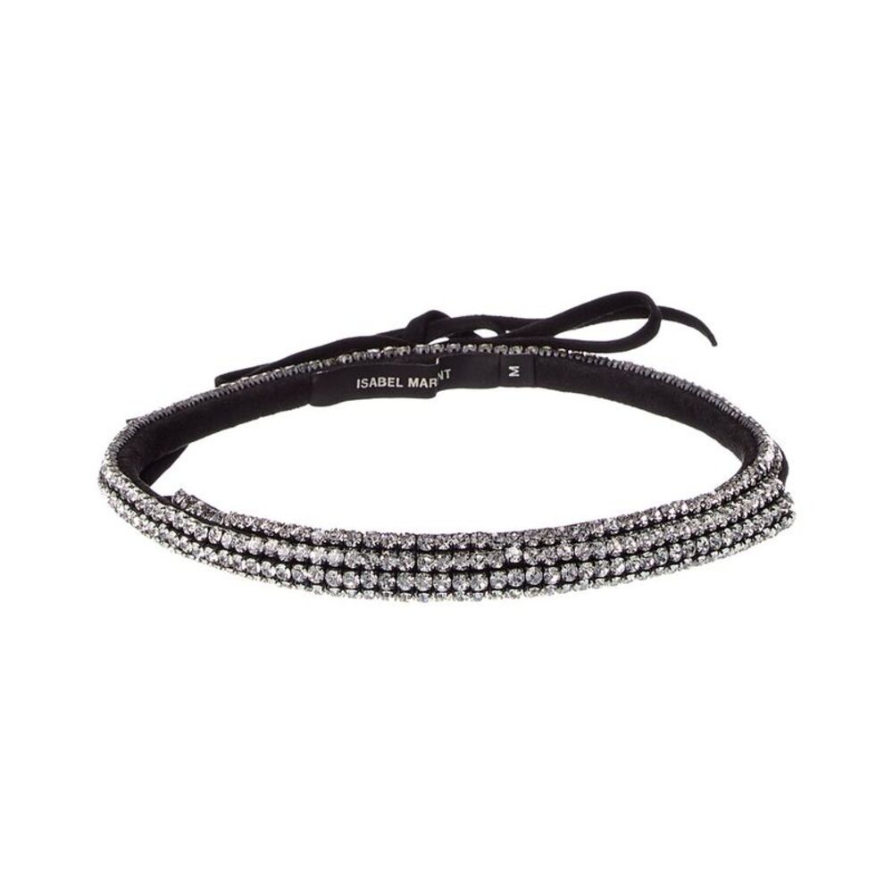 Isabel Marant Suede Belt, Black